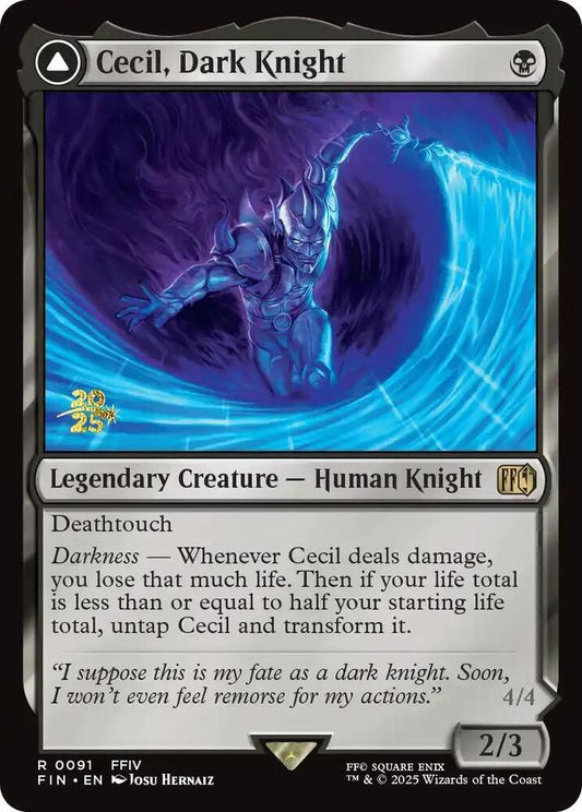 Cecil, Dark Knight [Prerelease Cards] 91