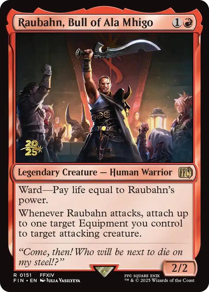 Raubahn, Bull of Ala Mhigo [Prerelease Cards] 151
