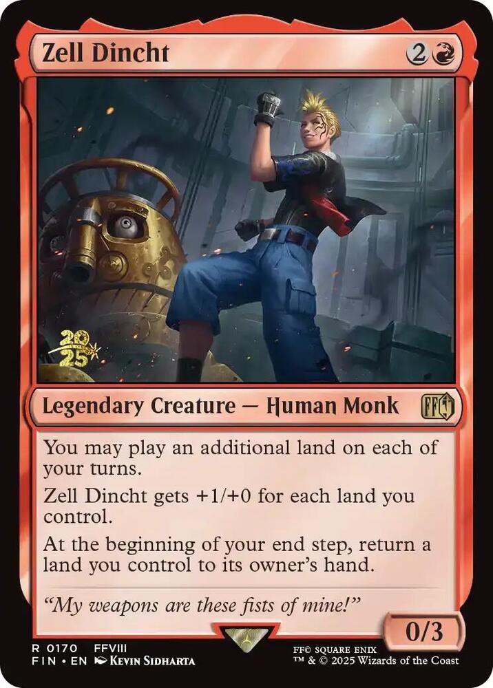 Zell Dincht [Prerelease Cards] 170