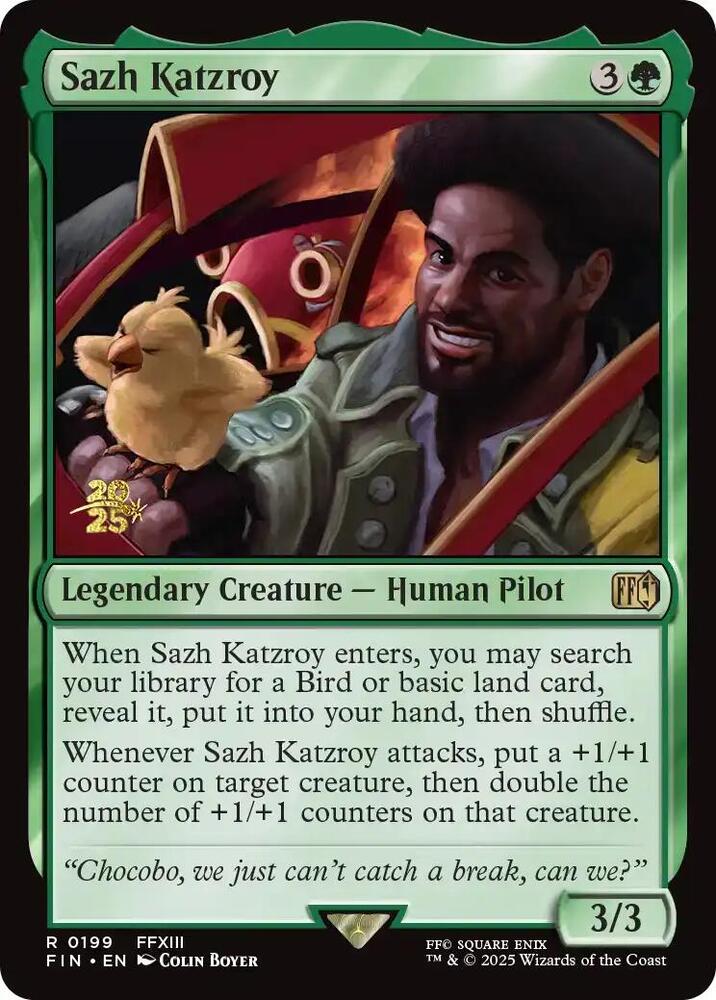 Sazh Katzroy [Prerelease Cards] 199