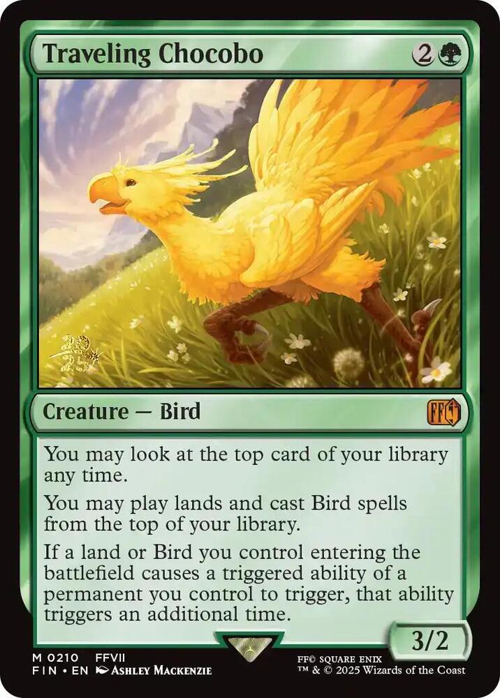 Traveling Chocobo [Prerelease Cards] 210