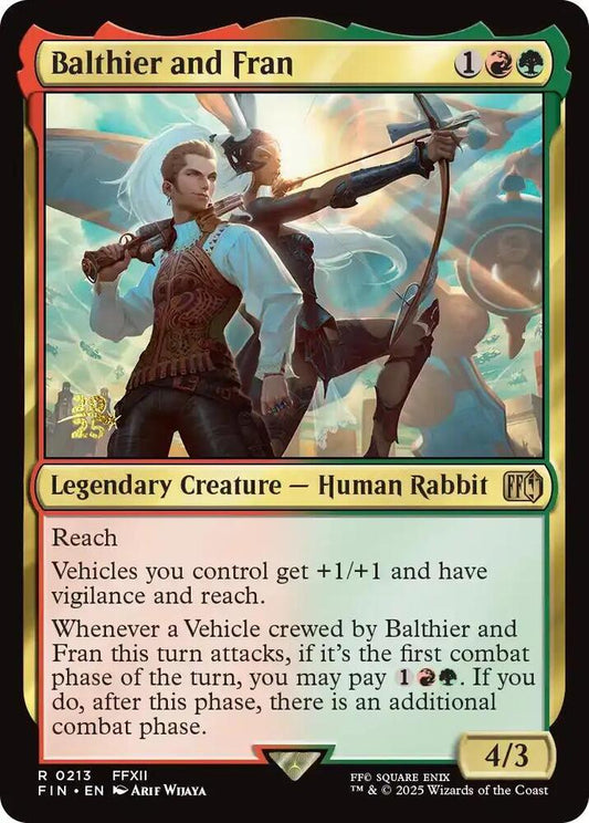 Balthier and Fran [Prerelease Cards] 213