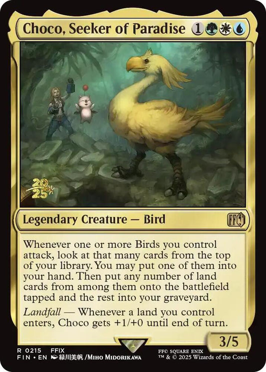 Choco, Seeker of Paradise [Prerelease Cards] 215