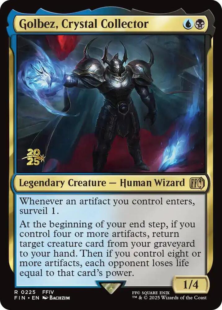 Golbez, Crystal Collector [Prerelease Cards] 225