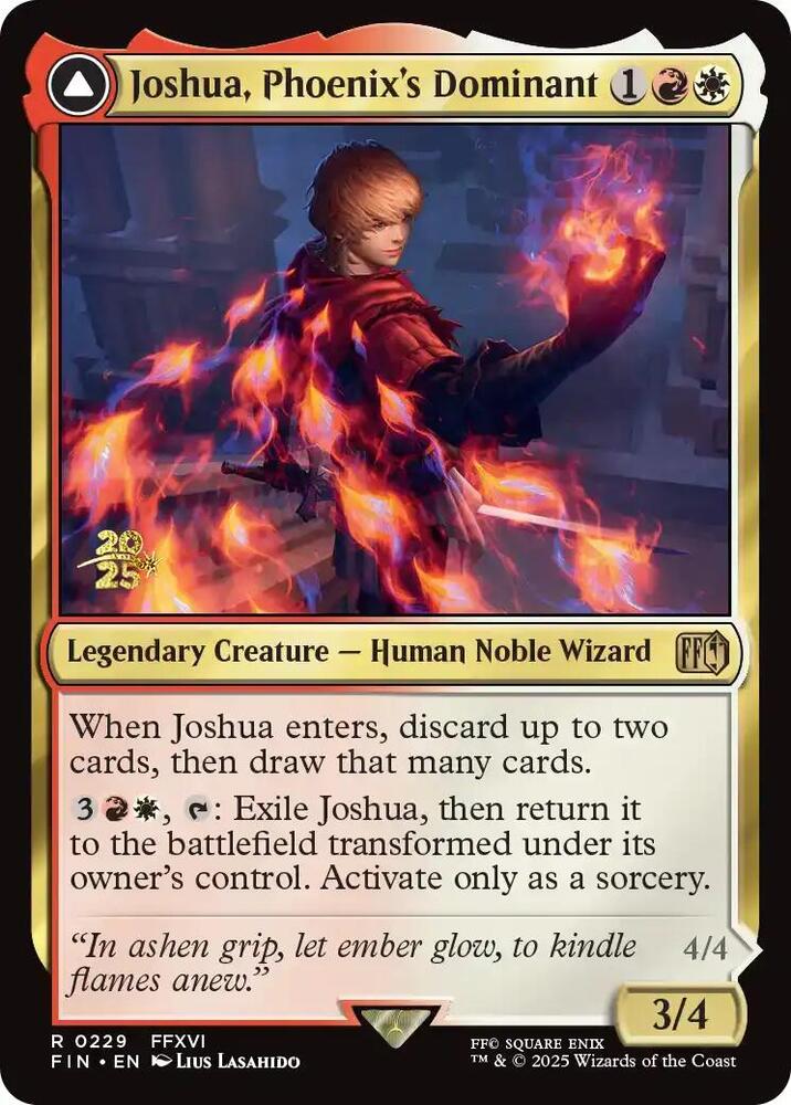Joshua, Phoenix's Dominant [Prerelease Cards] 229