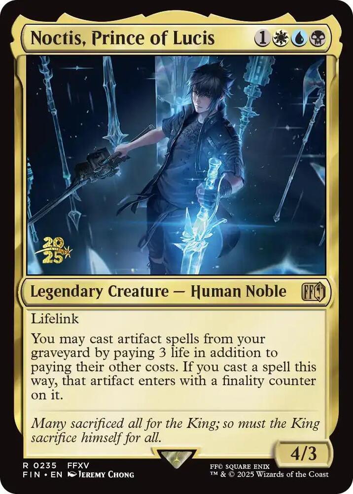 Noctis, Prince of Lucis [Prerelease Cards] 235