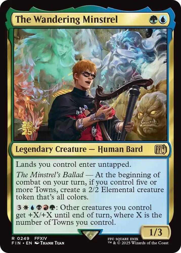 The Wandering Minstrel [Prerelease Cards] 249