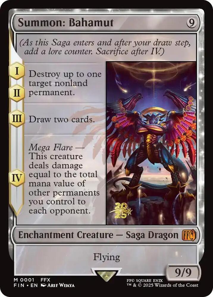 Summon: Bahamut [Prerelease Cards] 1