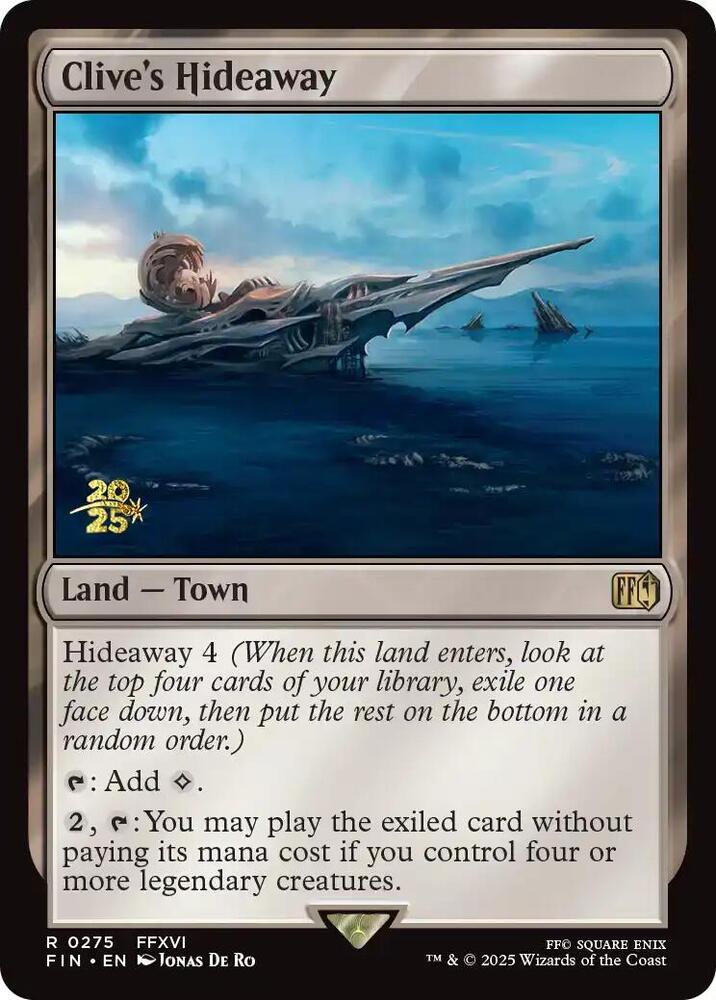 Clive's Hideaway [Prerelease Cards] 275