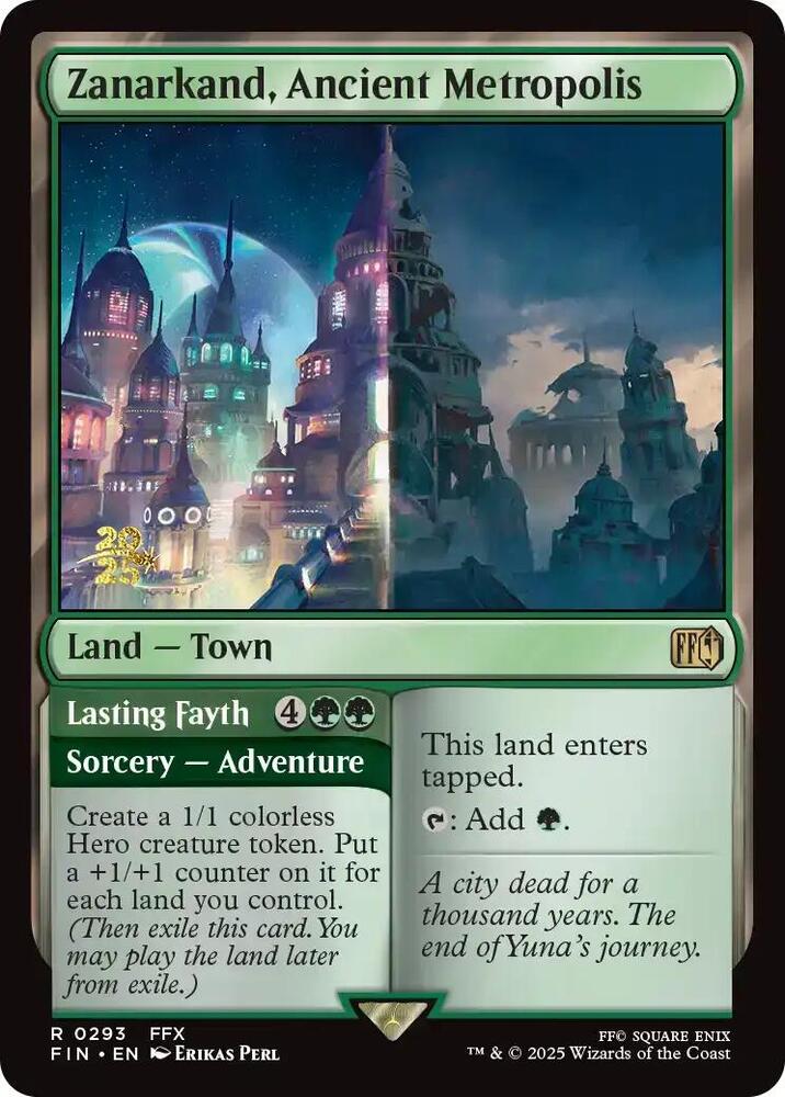 Zanarkand, Ancient Metropolis [Prerelease Cards] 293