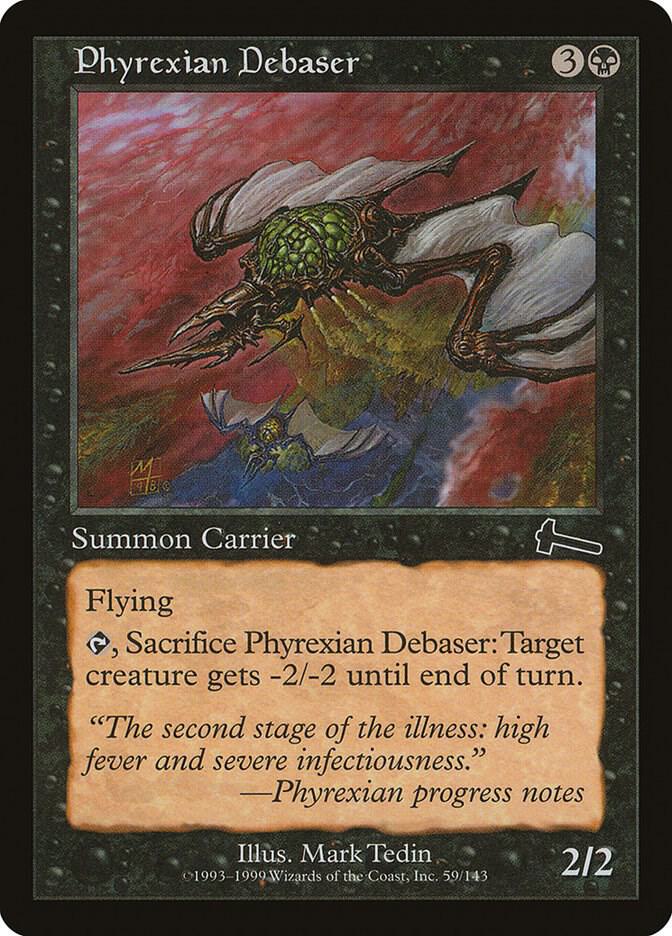 Phyrexian Debaser [Urza's Legacy] 59