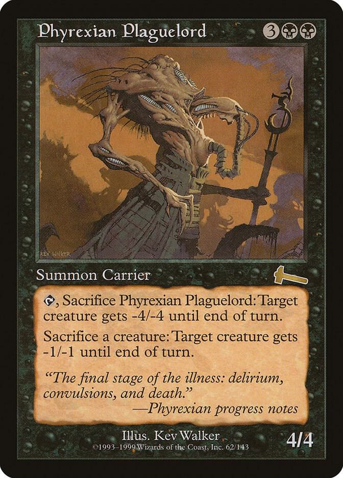 Phyrexian Plaguelord [Urza's Legacy] 62