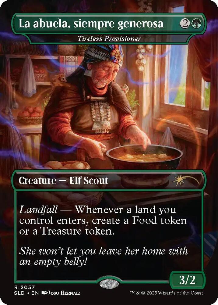 La abuela, siempre generosa - Tireless Provisioner [Secret Lair Drop Series] 2057