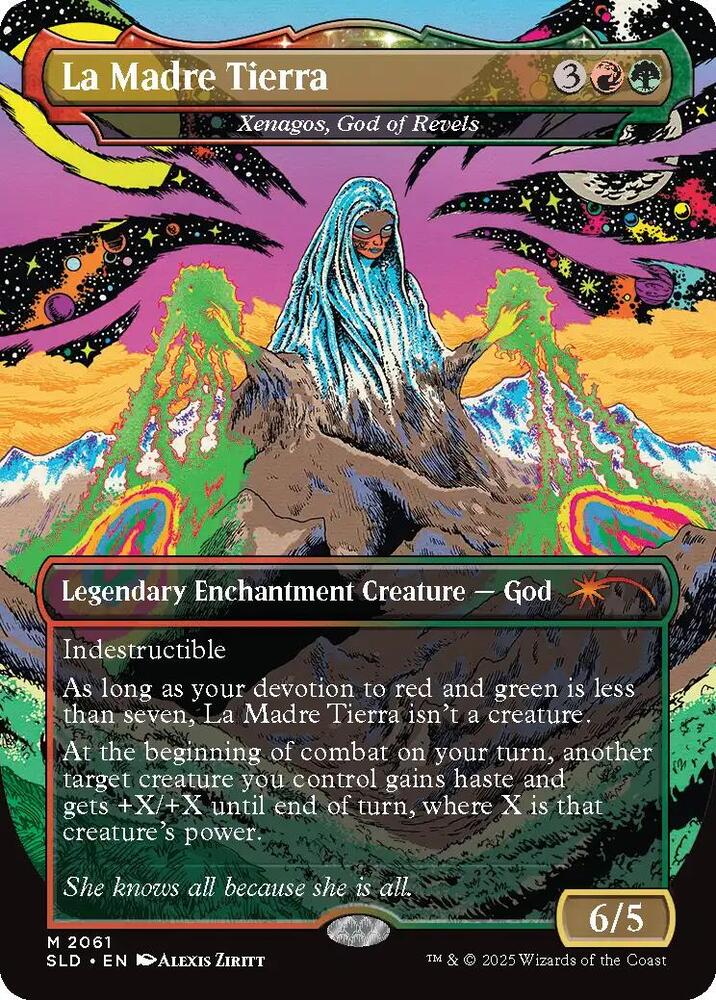 La Madre Tierra - Xenagos, God of Revels [Secret Lair Drop Series] 2061