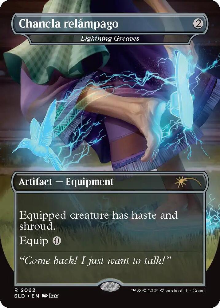 Chancla relámpago - Lightning Greaves [Secret Lair Drop Series] 2062