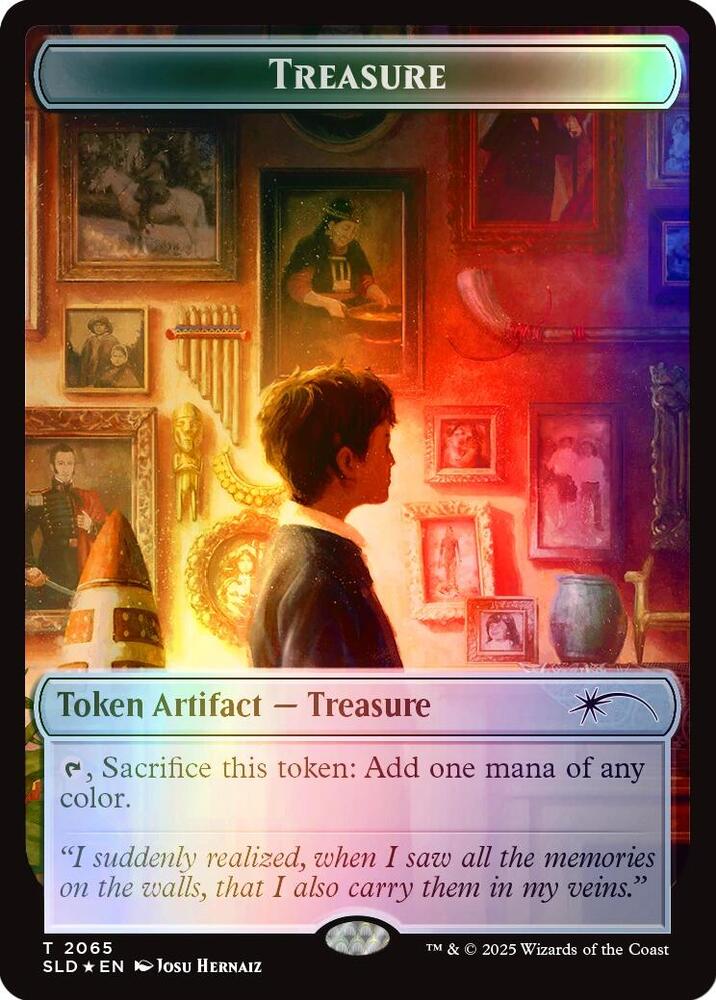 Treasure Token (2065) (Rainbow Foil) [Secret Lair Drop Series] 2065