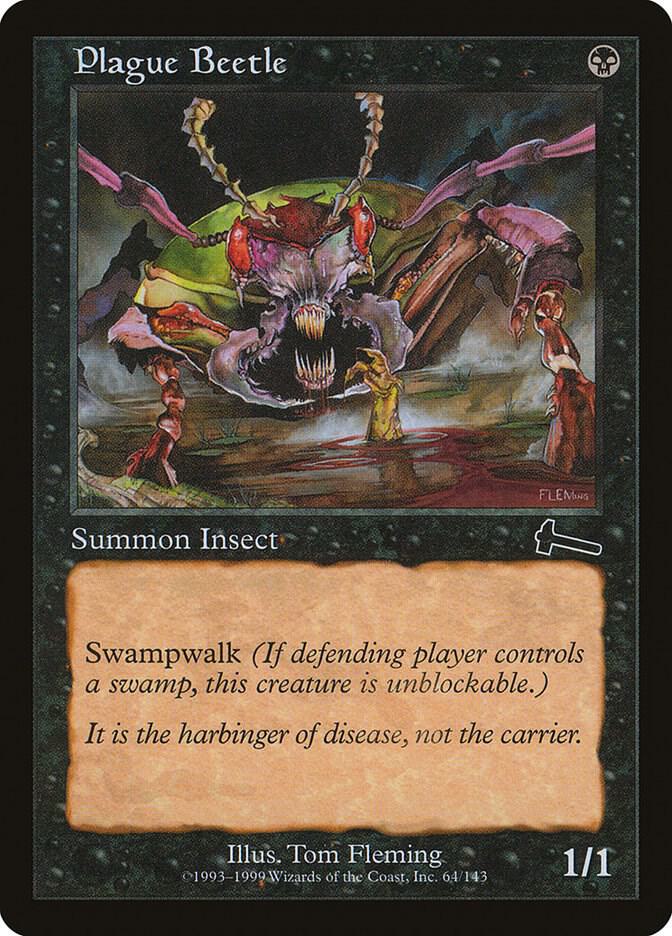Plague Beetle [Urza's Legacy] 64