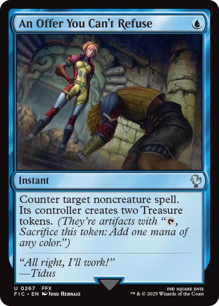 An Offer You Can't Refuse (Surge Foil) [Commander: FINAL FANTASY] 267