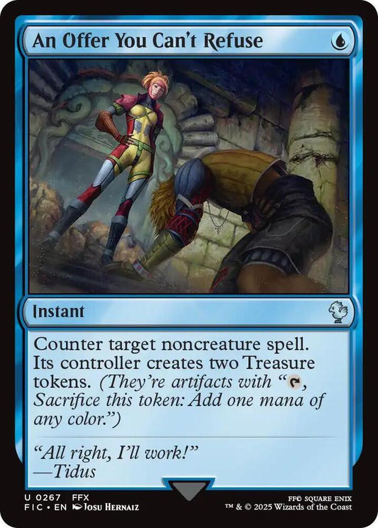 An Offer You Can't Refuse (Surge Foil) [Commander: FINAL FANTASY] 267