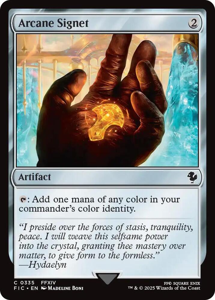 Arcane Signet (0335) (Surge Foil) [Commander: FINAL FANTASY] 335