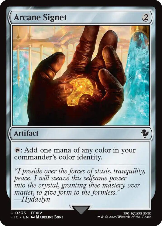Arcane Signet (0335) (Surge Foil) [Commander: FINAL FANTASY] 335