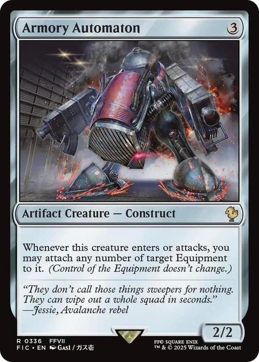 Armory Automaton (Surge Foil) [Commander: FINAL FANTASY] 336