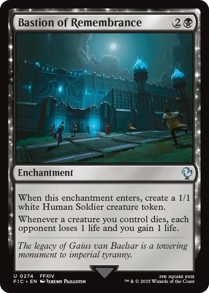 Bastion of Remembrance (Surge Foil) [Commander: FINAL FANTASY] 274