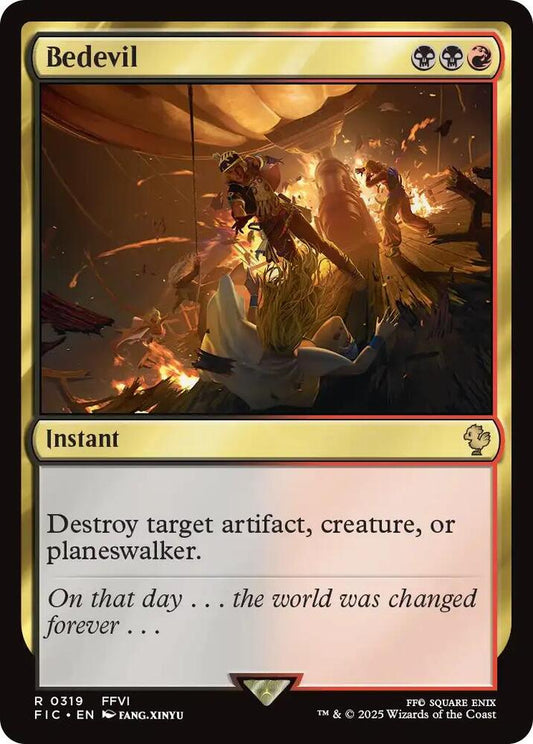 Bedevil (Surge Foil) [Commander: FINAL FANTASY] 319