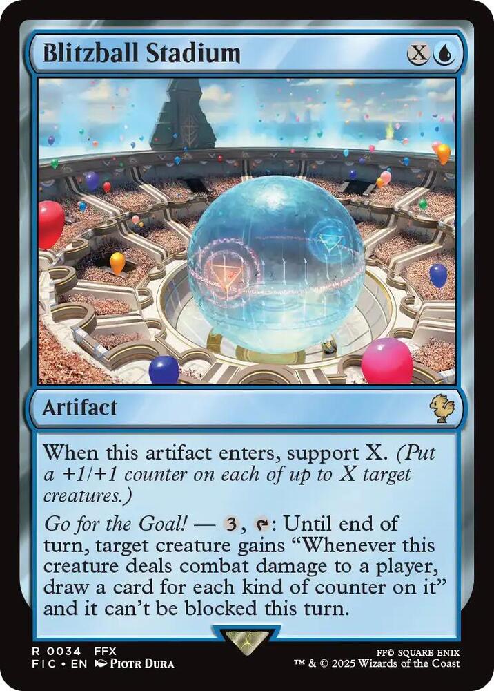 Blitzball Stadium (Surge Foil) [Commander: FINAL FANTASY] 34