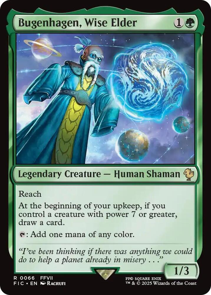 Bugenhagen, Wise Elder (Surge Foil) [Commander: FINAL FANTASY] 66