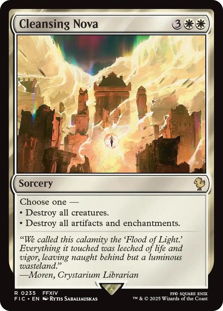 Cleansing Nova (Surge Foil) [Commander: FINAL FANTASY] 235