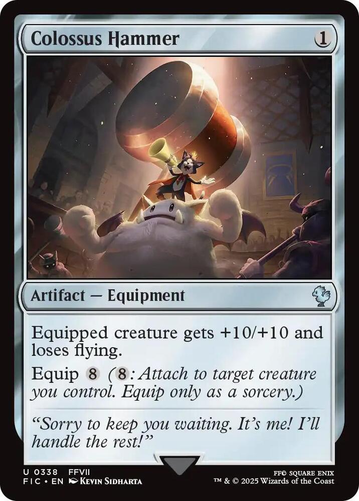 Colossus Hammer (Surge Foil) [Commander: FINAL FANTASY] 338