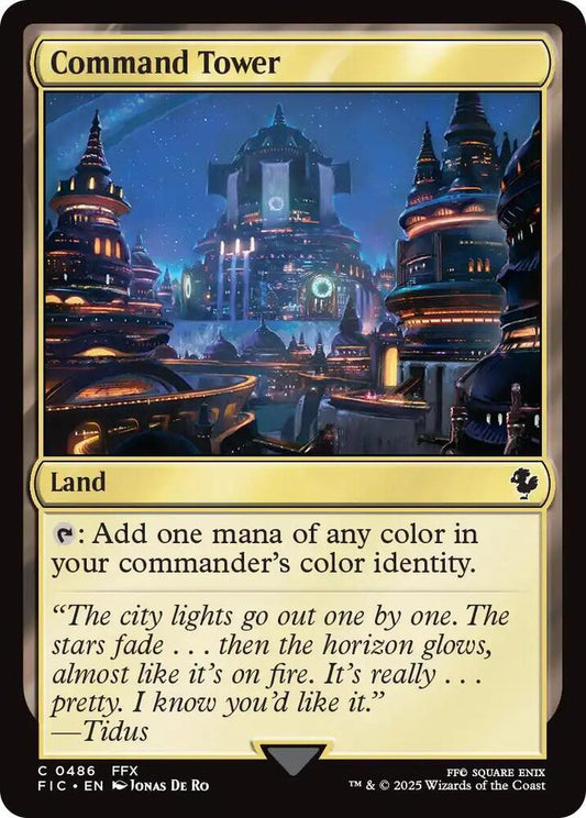 Command Tower (0486) (Surge Foil) [Commander: FINAL FANTASY] 486
