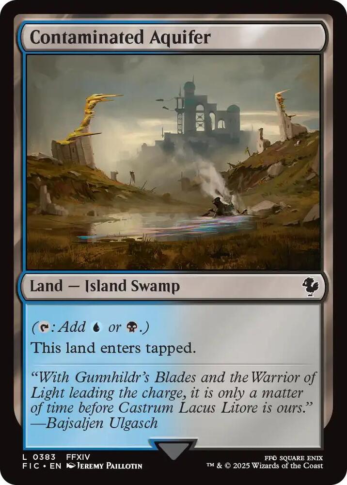 Contaminated Aquifer (Surge Foil) [Commander: FINAL FANTASY] 383
