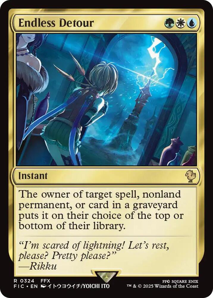 Endless Detour (Surge Foil) [Commander: FINAL FANTASY] 324