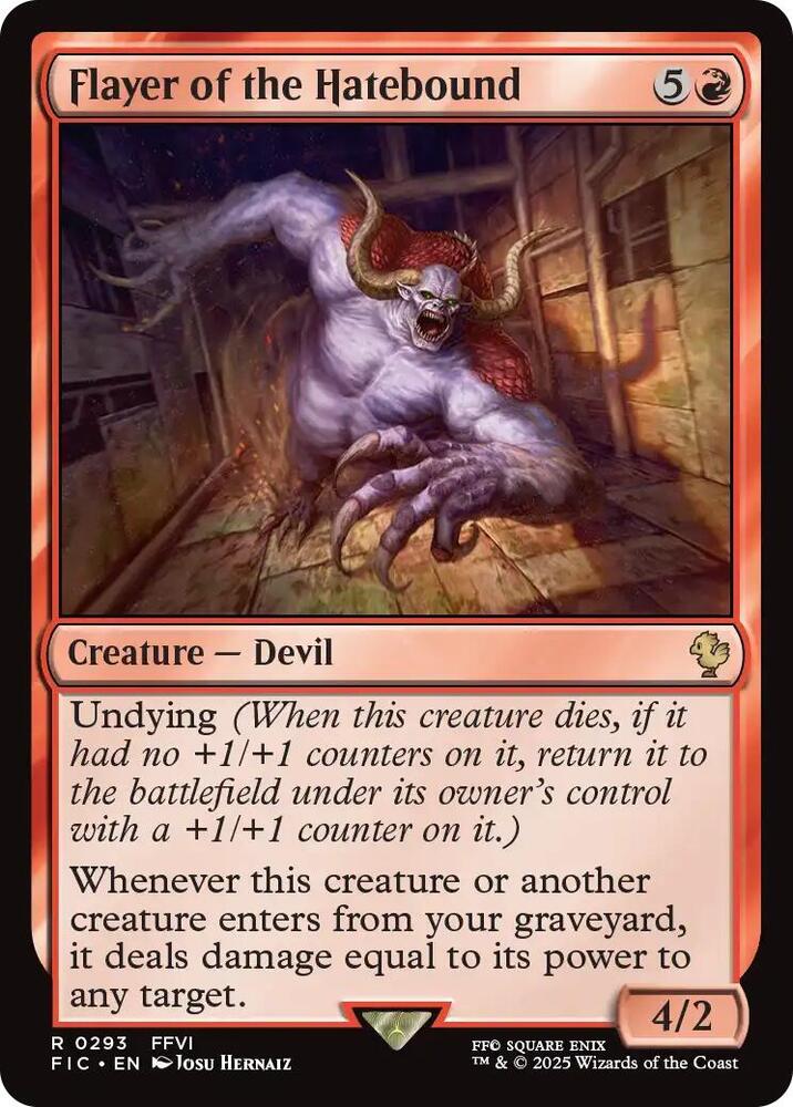 Flayer of the Hatebound (Surge Foil) [Commander: FINAL FANTASY] 293