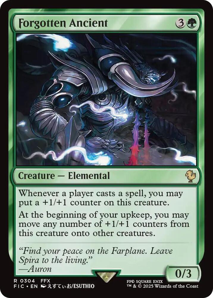 Forgotten Ancient (Surge Foil) [Commander: FINAL FANTASY] 304