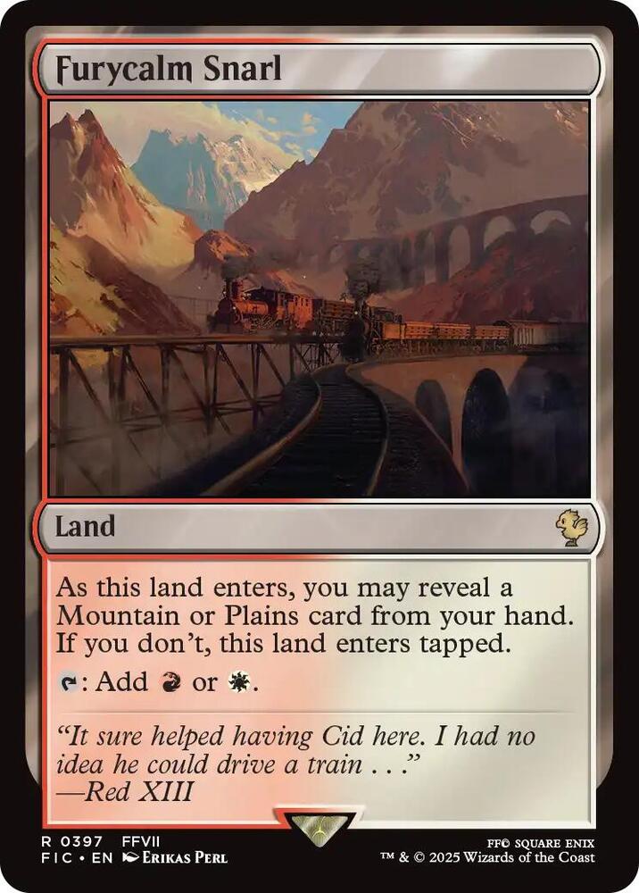 Furycalm Snarl (Surge Foil) [Commander: FINAL FANTASY] 397