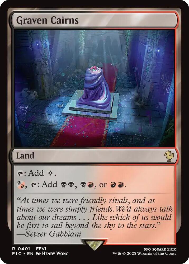 Graven Cairns (Surge Foil) [Commander: FINAL FANTASY] 401