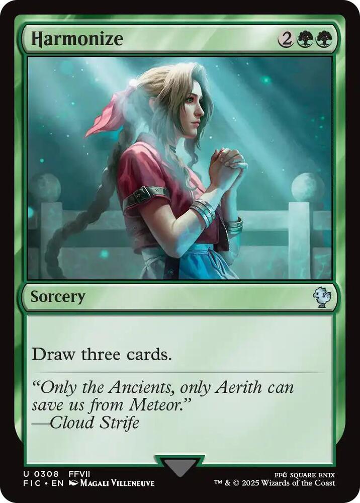 Harmonize (Surge Foil) [Commander: FINAL FANTASY] 308