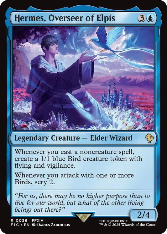 Hermes, Overseer of Elpis (Surge Foil) [Commander: FINAL FANTASY] 36