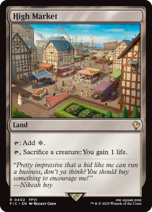 High Market (Surge Foil) [Commander: FINAL FANTASY] 402