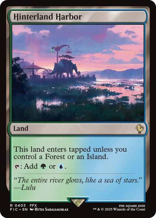 Hinterland Harbor (Surge Foil) [Commander: FINAL FANTASY] 403