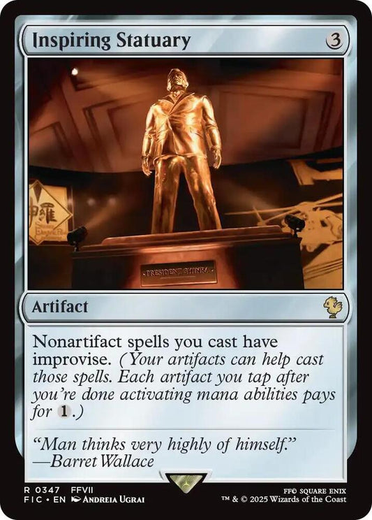 Inspiring Statuary (Surge Foil) [Commander: FINAL FANTASY] 347