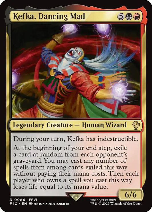 Kefka, Dancing Mad (Surge Foil) [Commander: FINAL FANTASY] 84