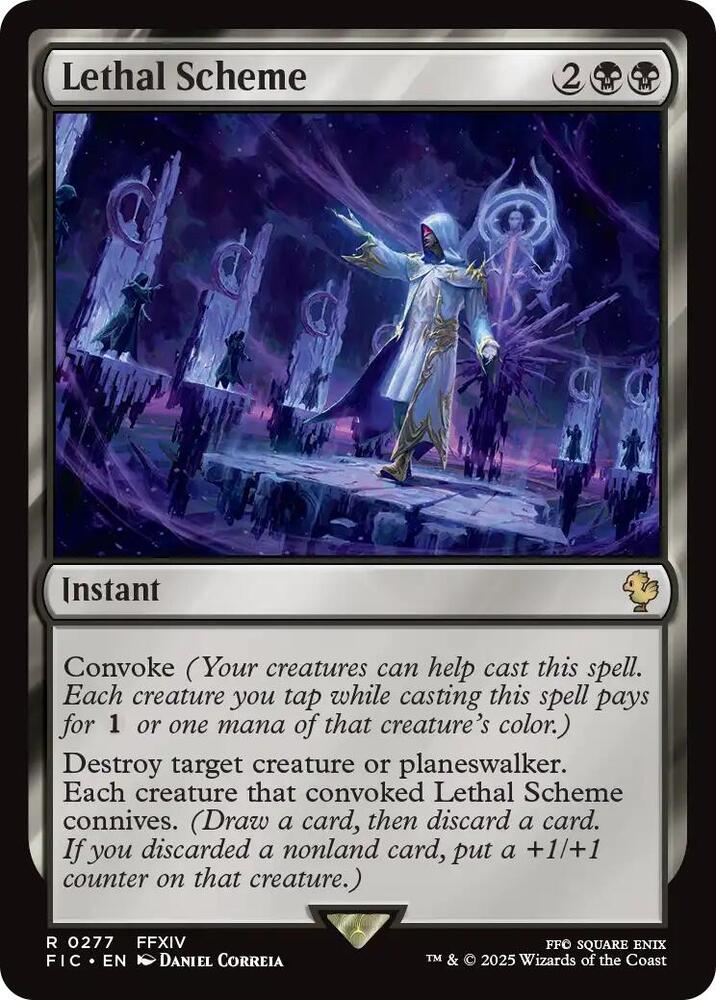 Lethal Scheme (Surge Foil) [Commander: FINAL FANTASY] 277