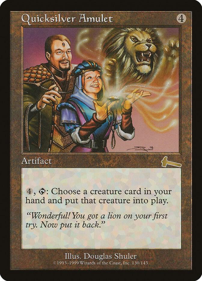 Quicksilver Amulet [Urza's Legacy] 130