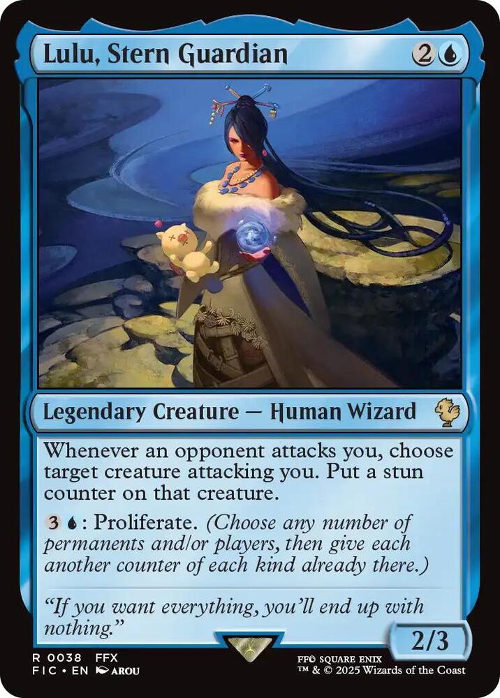 Lulu, Stern Guardian (Surge Foil) [Commander: FINAL FANTASY] 38
