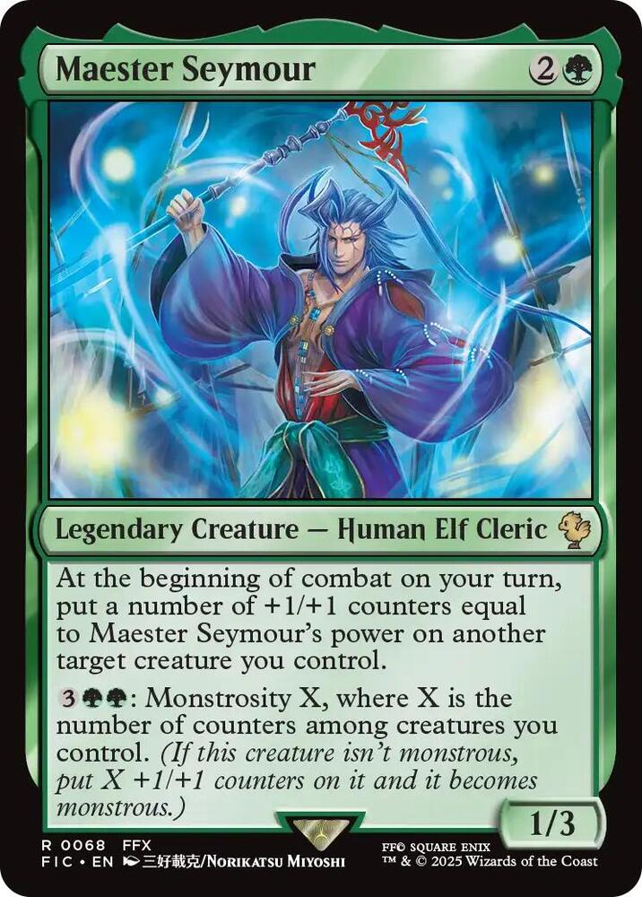 Maester Seymour (Surge Foil) [Commander: FINAL FANTASY] 68