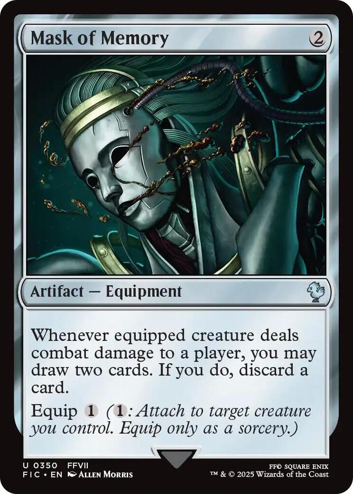 Mask of Memory (Surge Foil) [Commander: FINAL FANTASY] 350